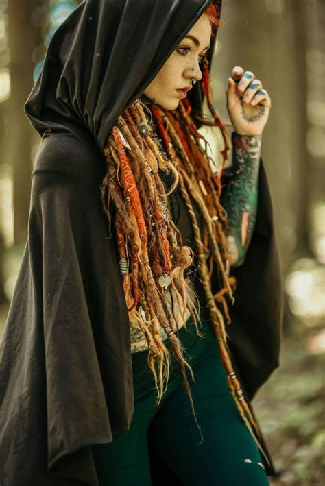 Pin By Laurie Gothic Witch Bitch Pa On Morgin Riley Model Dreads Beautiful Dreadlocks