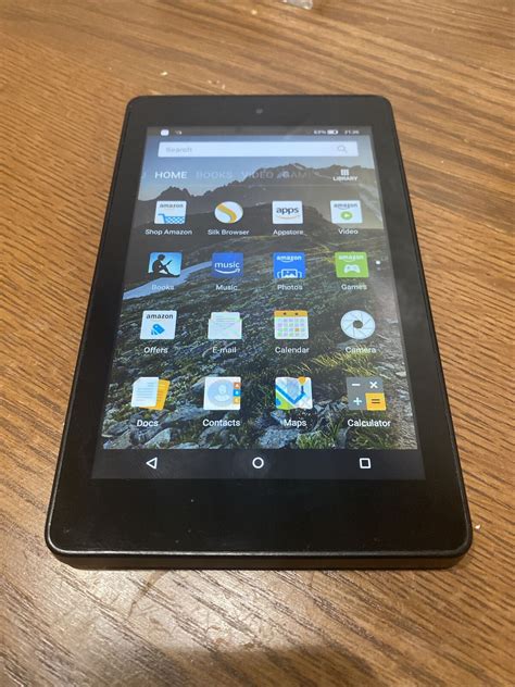 Amazon Kindle Fire HD 6 4th Generation PW98VM Black Tablet EReader