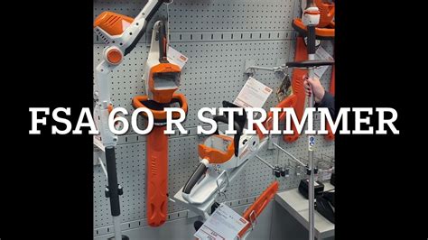 Fsa 60r Strimmer From Stihl Youtube