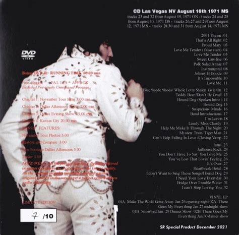 Elvis Special 1971 CD DVD Elvis New DVD And CDs Elvis Presley FTD