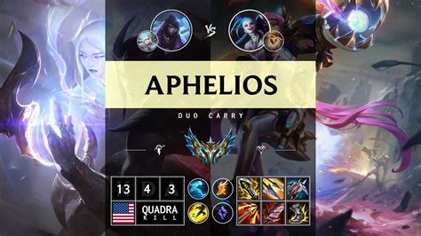 Aphelios Adc Vs Jinx Na Challenger Patch Youtube