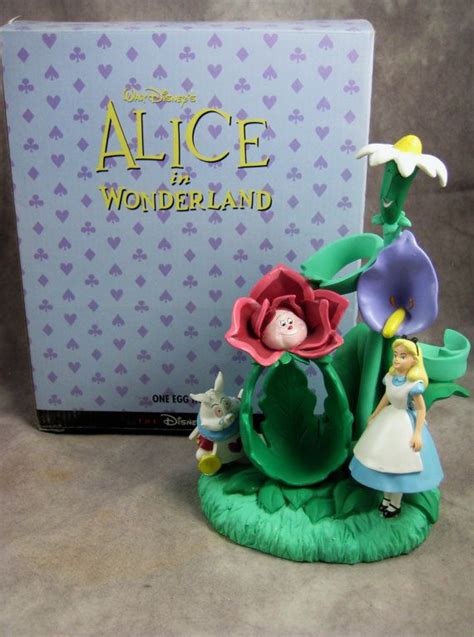 Alice In Wonderland Egg Holder Sculpture Egg Cup Walt Disney Etsy