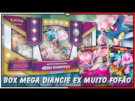 5º Pokémon TCG Unbox BOX MUITO FOFÃO COLEÇÃO PREMIUM MEGA DIANCIE EX