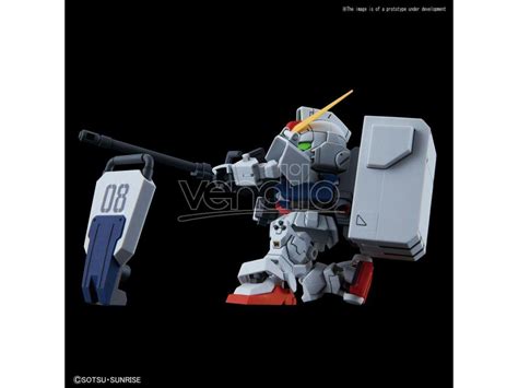 632584 GUNDAM SUPER DEFORMED SD CROSS SILHOUETTE MODEL KIT GUNDAM