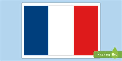 France Flag Display Poster | Twinkl | Primary Resources