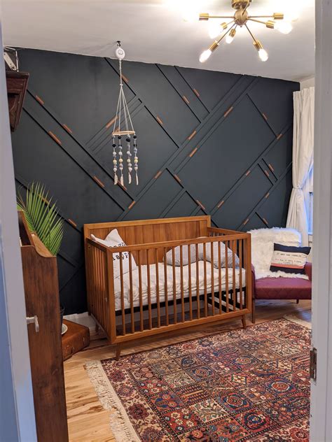 Diy Mid Century Modern Vintage Nursery Nursery Room Inspiration Mid