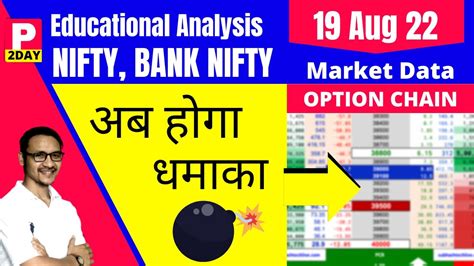 Nifty Prediction 19 Aug 2022 Banknifty Target Nifty Tomorrow Level