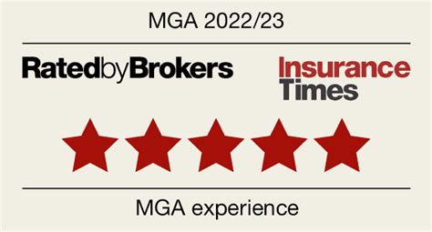 Revealed Seven Firms Awarded Five Stars In Insurance Times 202223 Mga Report Insurance Times