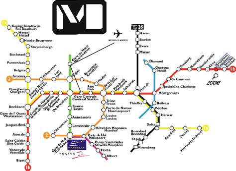 Carte De Metro Belgique Subway Application