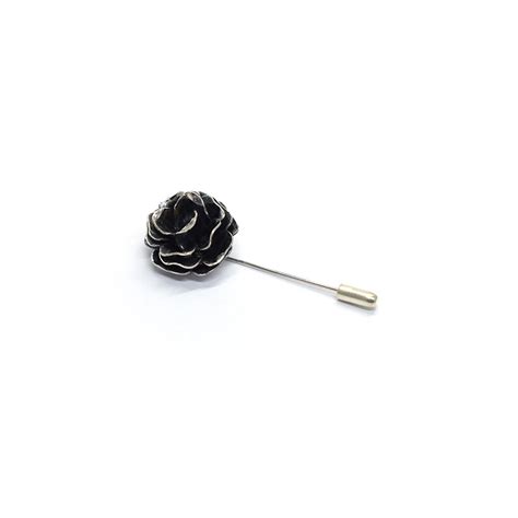 Sterling Silver Rose Lapel Pin – Eon Hoon Jewellery Design