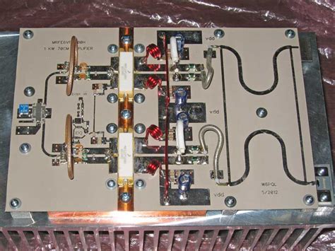 Ldmos Hf Amplifier Schematic Kw Cm Ldmos Amplifier Hobby