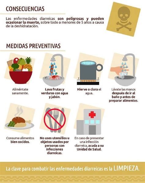 The Small Medical World Enfermedades Diarreicas Infografia