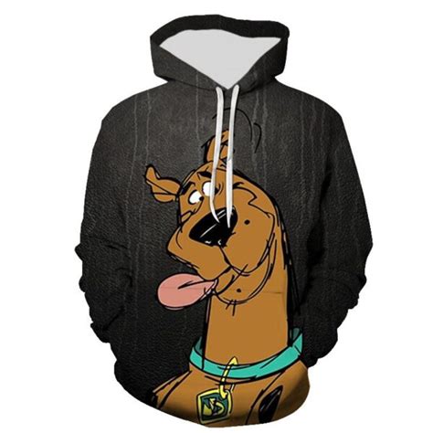 Scooby Doo Hoodie Sweatshirt Adults Kids Free Shipping