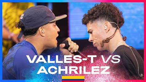 VALLES T Vs ACHRILEZ Octavos Red Bull Batalla Final Nacional