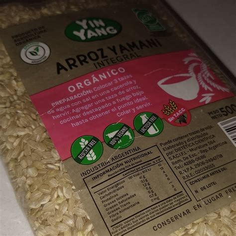 Yin Yang Arroz Yamaní Integral Orgánico Reviews abillion