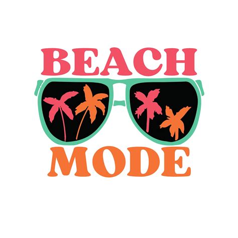 Beach Mode Svg Png Summer Svg Etsy