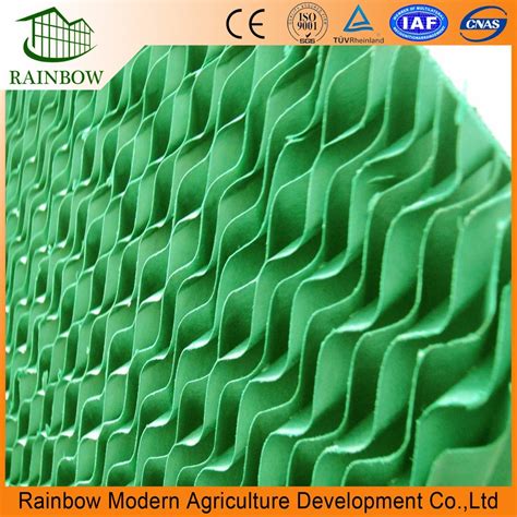 Green Color Cellulose Pad For Greenhouse China Cellulose Pad And