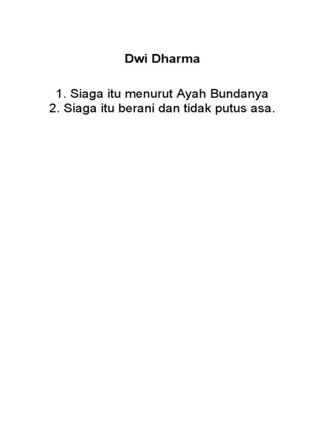 Dwi Dharma Pdf