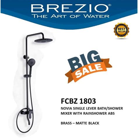 Jual Shower Tiang Brezio Fcbz Novia Single Lever Bath Shower Mixer