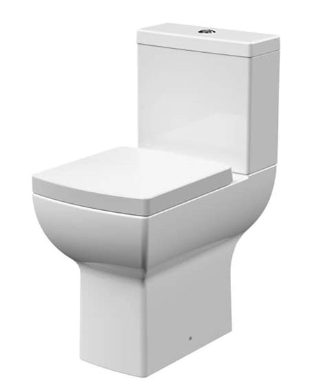 Nuie Ava X Mm Comfort Height Rimless Closed Coupled Toilet Ncg