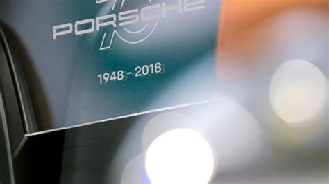 Sportwagen Fans Feiern Jahre Porsche Welt