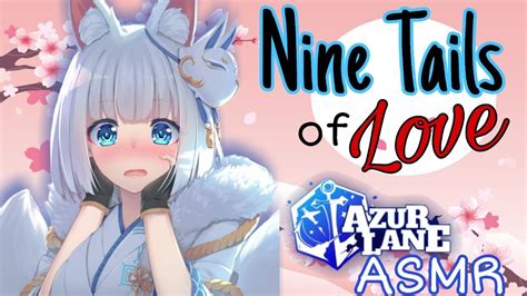 Asmr Roleplay Kitsune Nine Tails Of Love 🎀 Mala Asmr🎀 Azur Lane Kaga