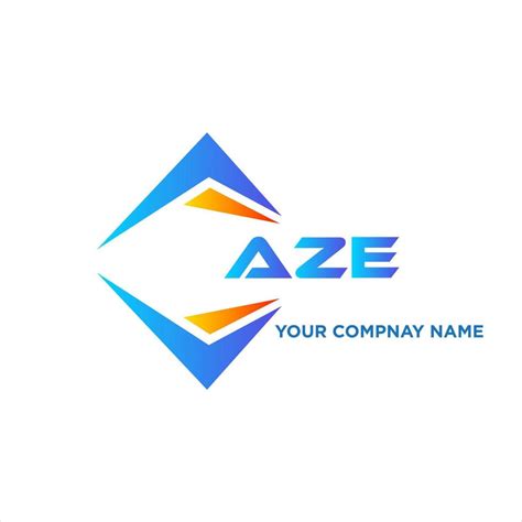 Aze Abstract Technology Logo Design On White Background Aze Creative