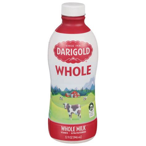 DARIGOLD WHOLE MILK BOTTLE UHT US Foods CHEF STORE