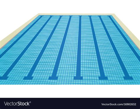 Swimming Pool Royalty Free Vector Image Vectorstock