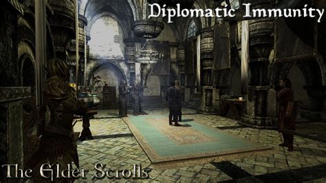 Elder Scrolls The Longplay Lore Diplomatic Immunity Skyrim