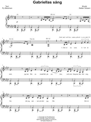 Gabriellas S Ng Sheet Music Arrangements Available Instantly