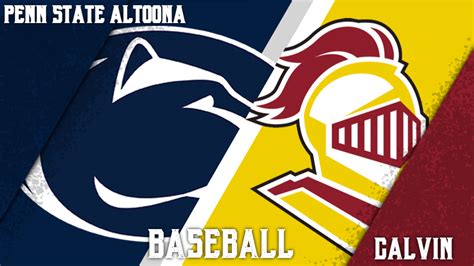 Baseball Penn State Altoona Vs Calvin