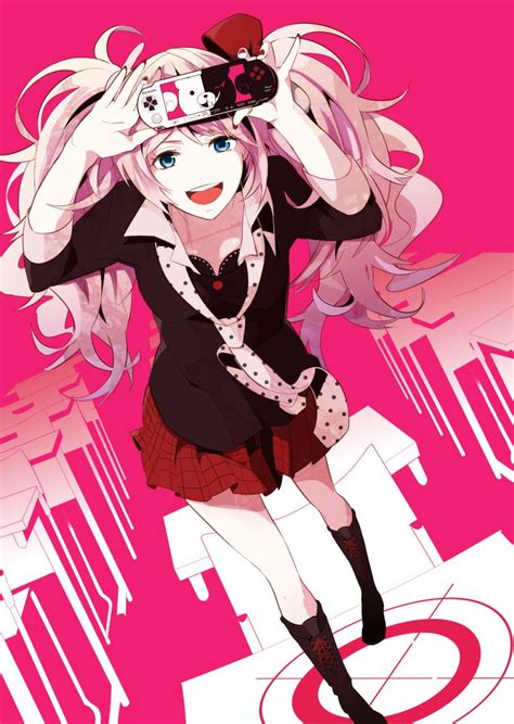 Dangan Ronpa Junko Enoshima Dangan Ronpa Pinterest