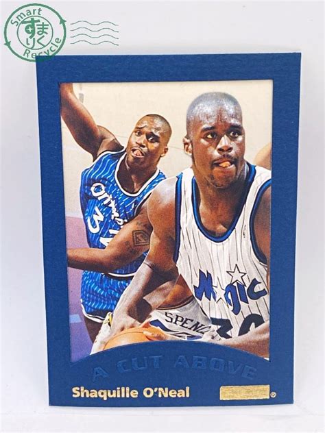 Shaquille O Neal E Xl A Cut Above Skybox Nba Fleer