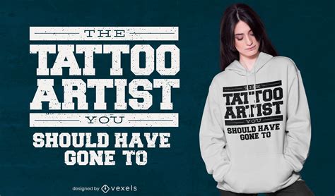 Correct Tattoo Artist T-shirt Design Vector Download