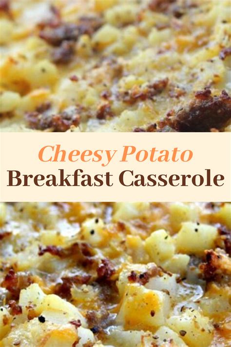 Cheesy Potato Breakfast Casserole Food Recipes Smith