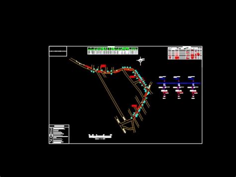 Plano Electrico Col Paraje Potrero En Autocad Librer A Cad
