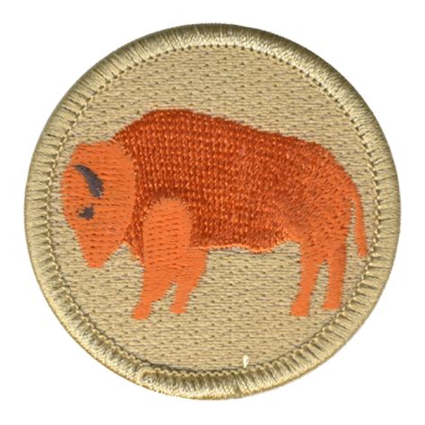 Orange Buffalo Patrol Patch