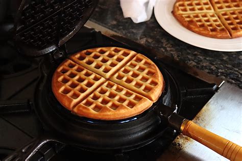 How to Use a Cast Iron Waffle Maker — Practical Self Reliance