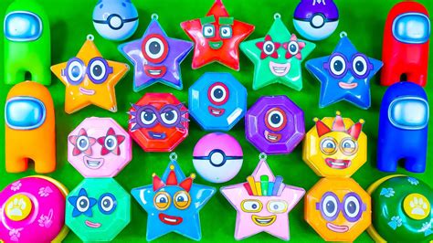 Looking Alphablocks Mix Coloring Clay Slime Alphabet Lore Mini Star