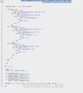 Funciones MatLab Suma De Digitos Pares De Una Cifra Tutorias Co