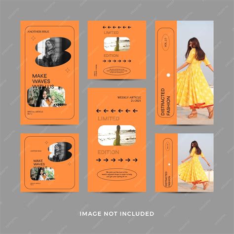 Premium Vector Editable Template Bundle Design For Social Media Post Templates Or Social Media