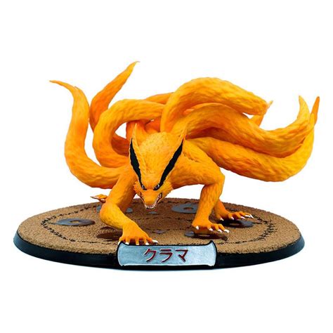 Figurine de dessin animé Naruto Shippuden zorro de nueve colas jouets