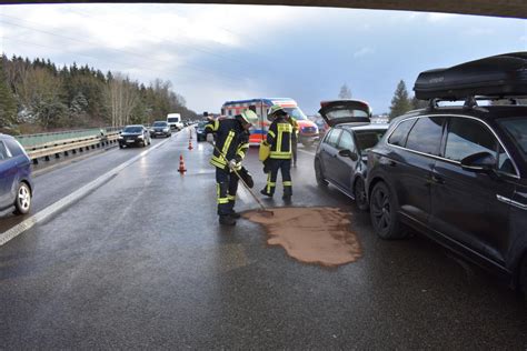 Zwei Verkehrsunf Lle Auf Der Autobahn Freiwillige Feuerwehr Erolzheim