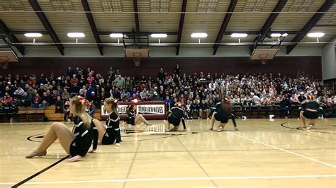 Woodcreek High School Dance Team Halftime Routine Youtube