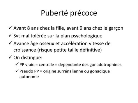 Ppt Puberte Normale Et Pathologique Powerpoint Presentation Id 608938