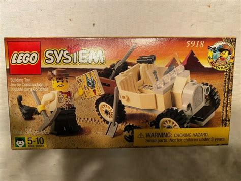 Vintage LEGO 5918 Adventurers Scorpion Tracker Complete W Box