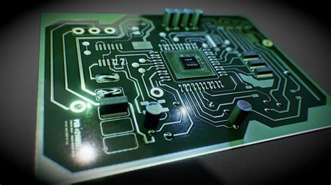 Demo Pcb 3d Model By Alberto Marà Albertomara 4449636 Sketchfab