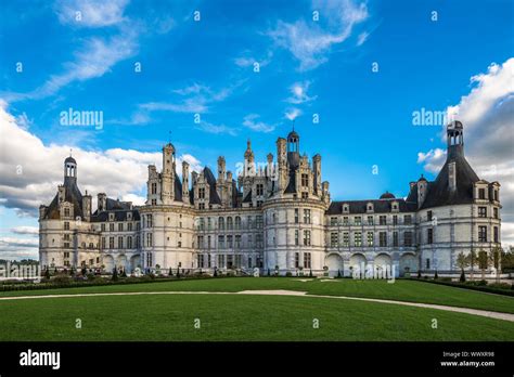 Chateau De Chambord The Largest Castle In The Loire Valley France