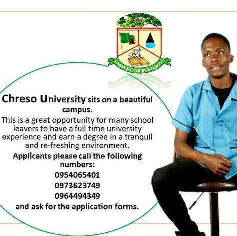 Chreso University Online Application Forms - 2022/2023 Intake - Explore the Best of East Africa